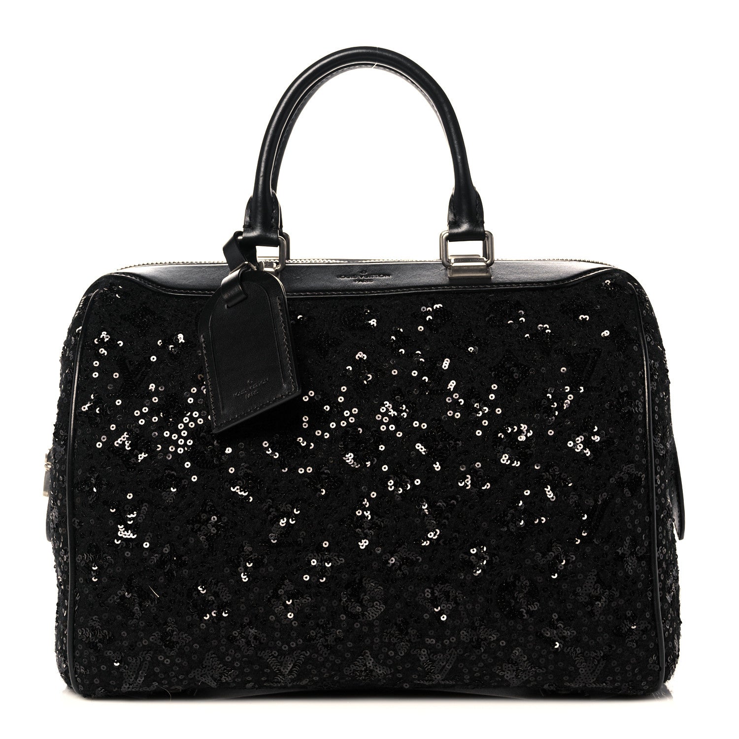 Louis Vuitton Sequin Monogram Sunshine Express Speedy Black 1 of 11