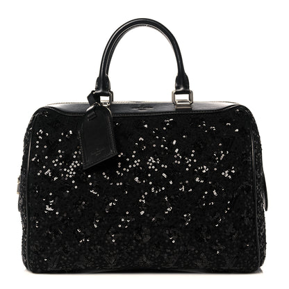 Louis Vuitton Sequin Monogram Sunshine Express Speedy Black 1 of 11