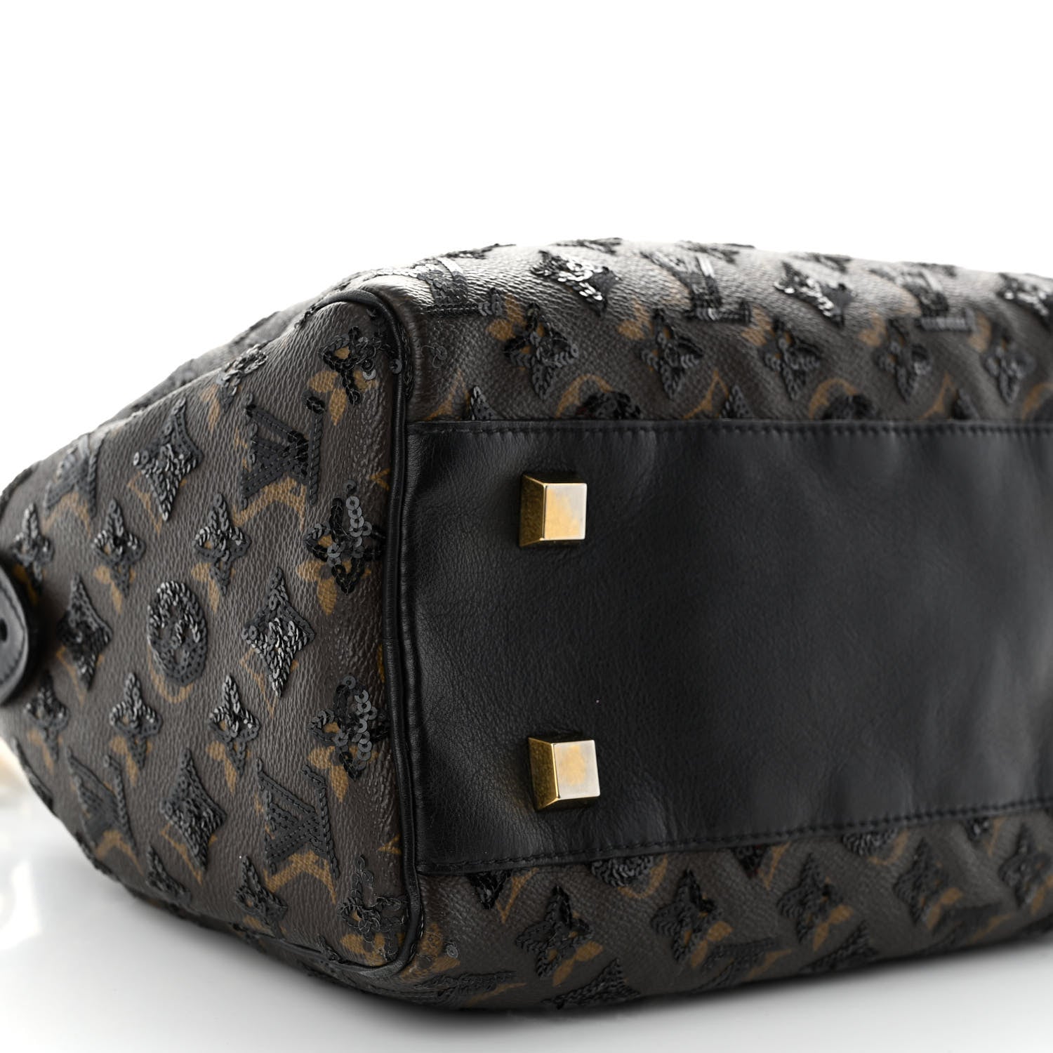 Louis Vuitton Monogram Sequins Eclipse Speedy 28 Black 10 of 11