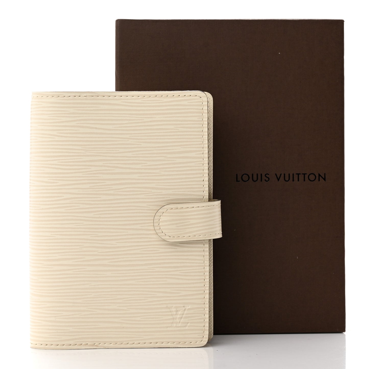 Epi Small Ring Agenda Cover Ivory