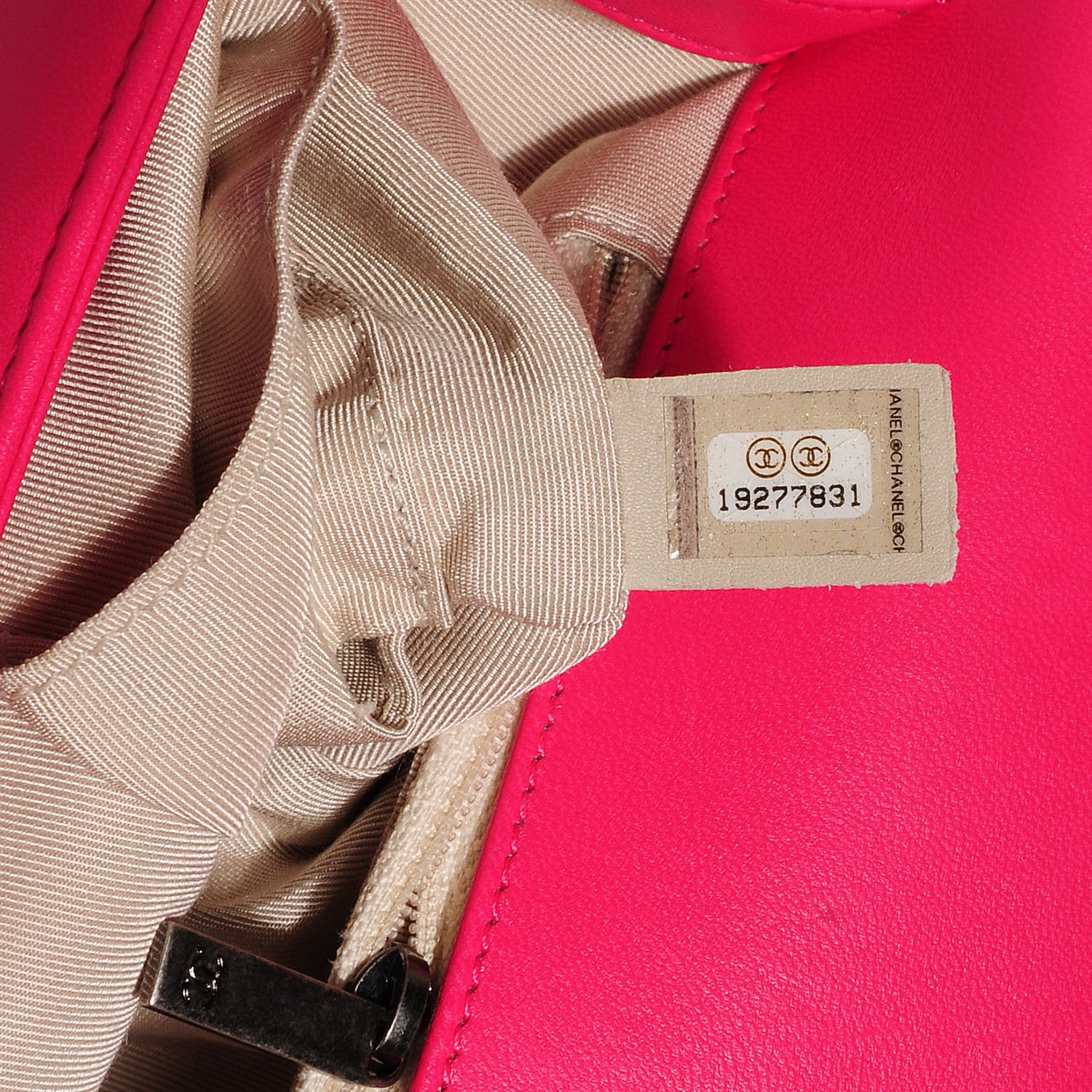 Chanel Lambskin Quilted New Medium Boy Flap Pink 7 of 9
