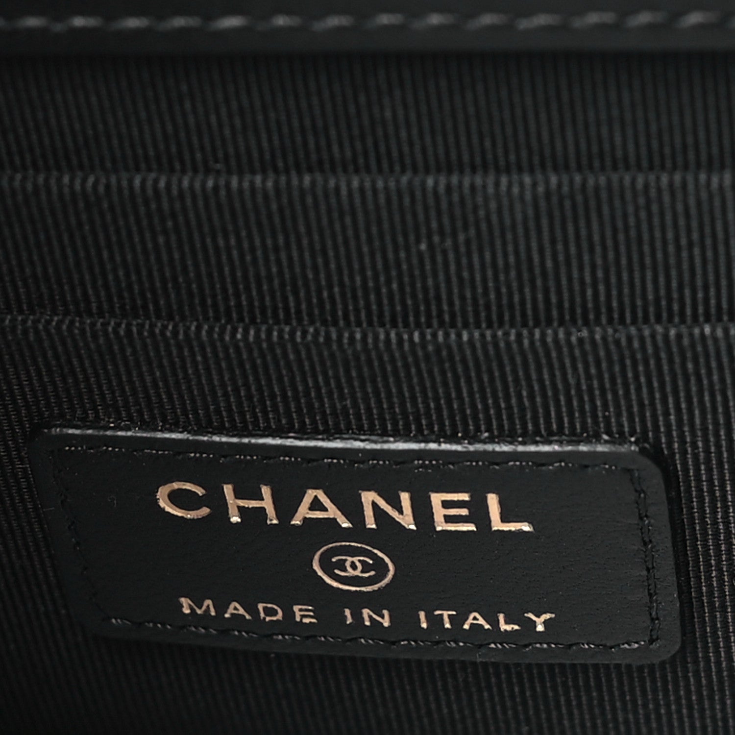 Chanel Lambskin Quilted Mini Trendy CC Chain Wallet Black 6 of 10