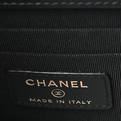 Chanel Lambskin Quilted Mini Trendy CC Chain Wallet Black 6 of 10