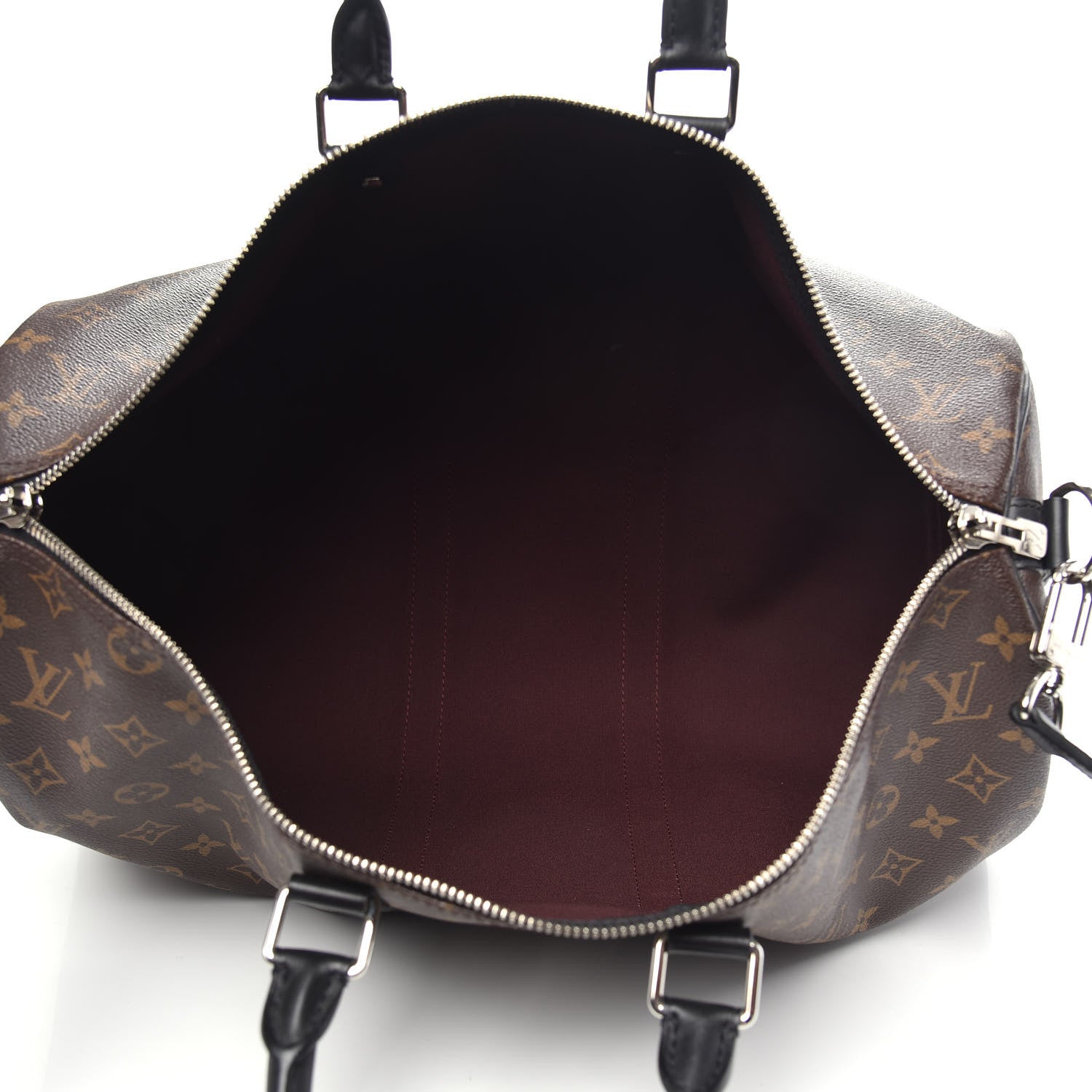 Louis Vuitton Monogram Macassar Keepall Bandouliere 45 4 of 9