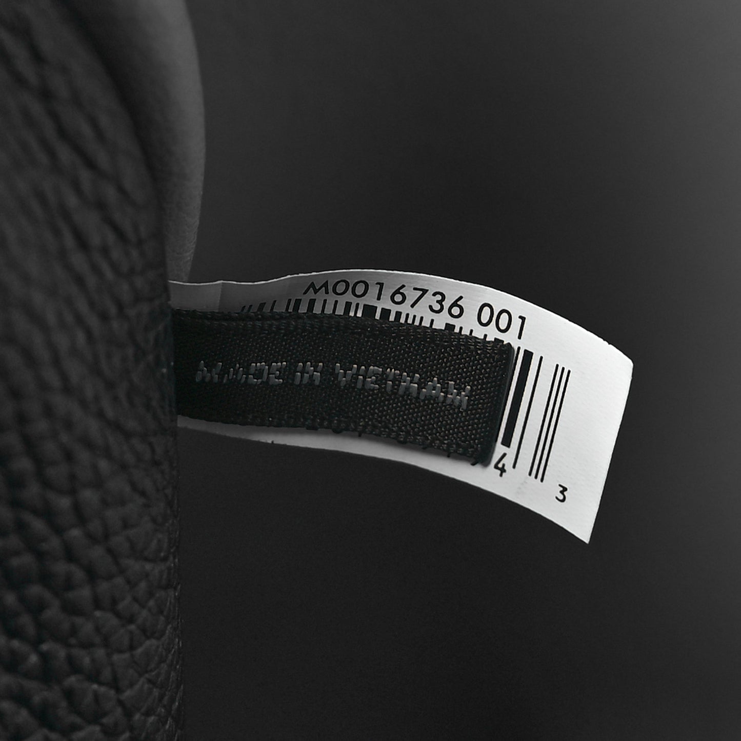 Grained Calfskin The Director Tote Black