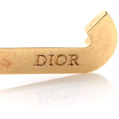 Christian Dior Pearl My ABCDior J Tribale Earring Gold 4 of 4