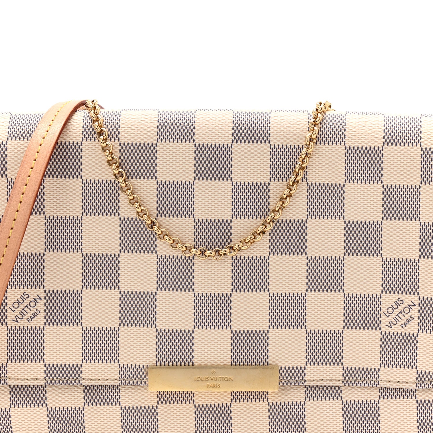 Louis Vuitton Damier Azur Favorite MM 9 of 12