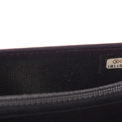 Chanel Caviar Timeless CC French Long Wallet Purple 9 of 10
