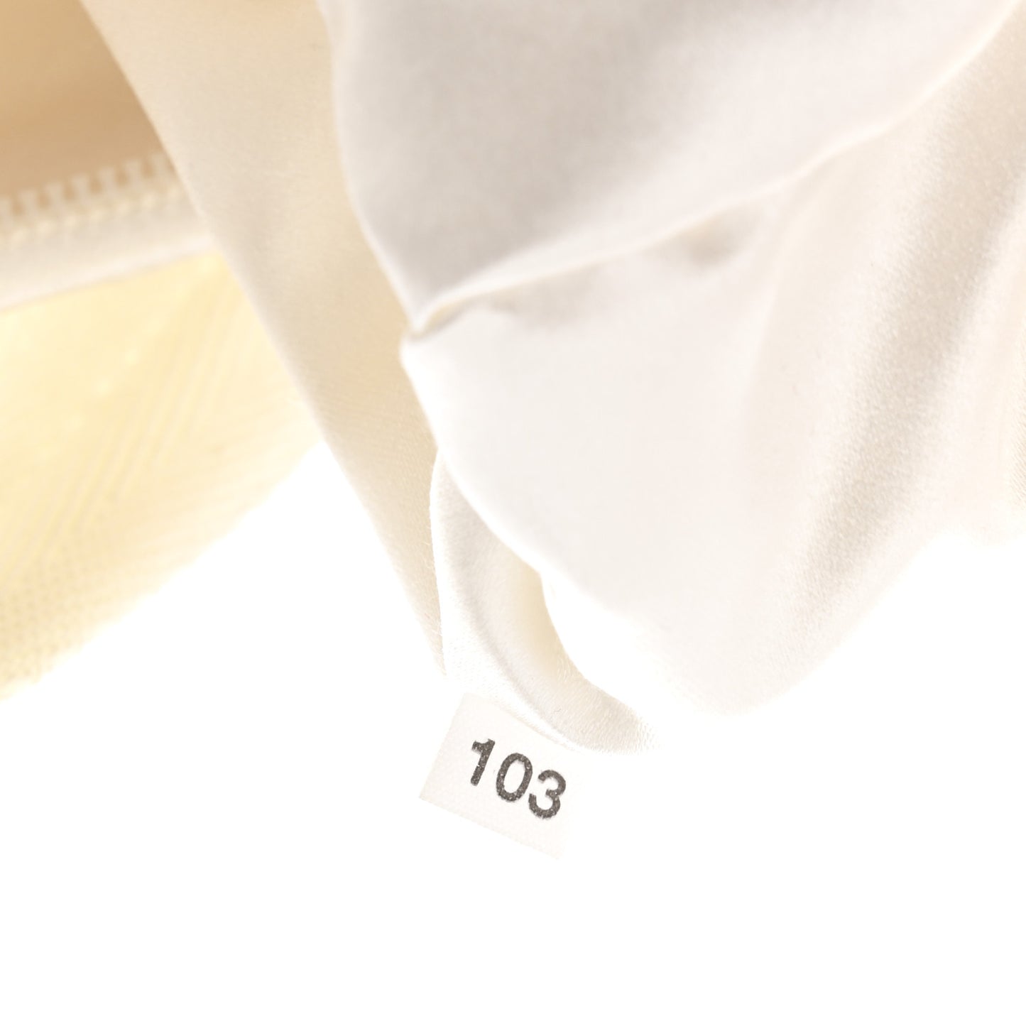 Satin Crystal Mini Re-Edition 2000 Bag White