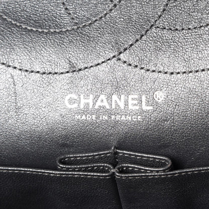 Chanel Metallic Aged Calfskin Quilted 2.55 Reissue 227 Flap Dark Silver 6 of 16