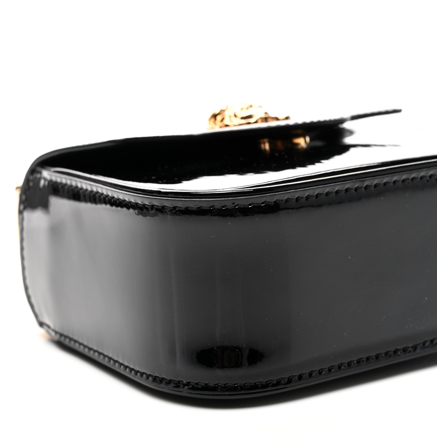 Versace Patent Mini La Medusa Bag Black 8 of 9