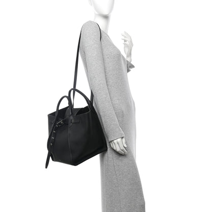 Celine Supple Grained Calfskin Small Long Strap Big Bag Black 2 of 13