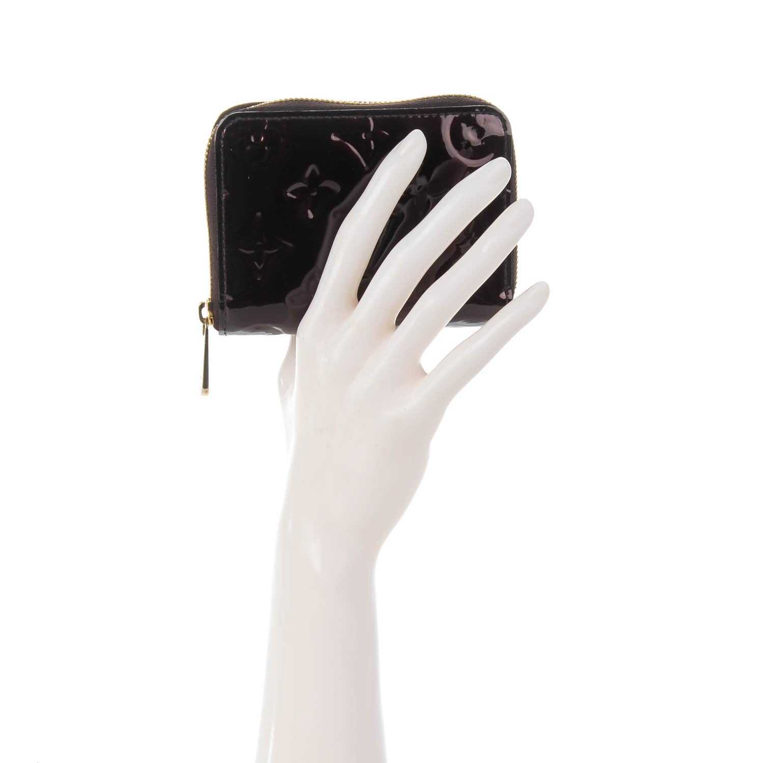 Louis Vuitton Vernis Zippy Coin Purse Amarante 2 of 7