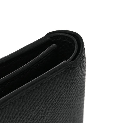 Hermes Epsom Tri-Fold Compact Bearn Wallet Black 14 of 14