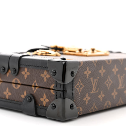 Louis Vuitton Monogram Petite Malle Black 8 of 9