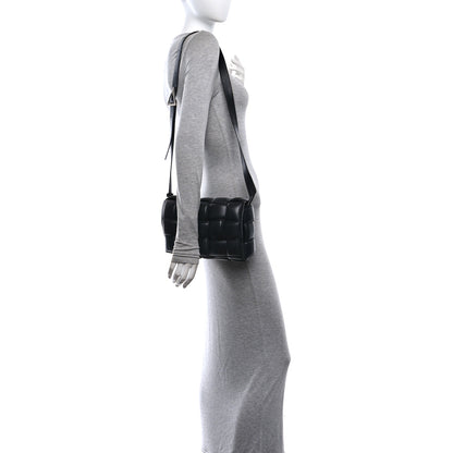 Bottega Veneta Nappa Maxi Intreccio Padded Cassette Crossbody Bag Black 2 of 10