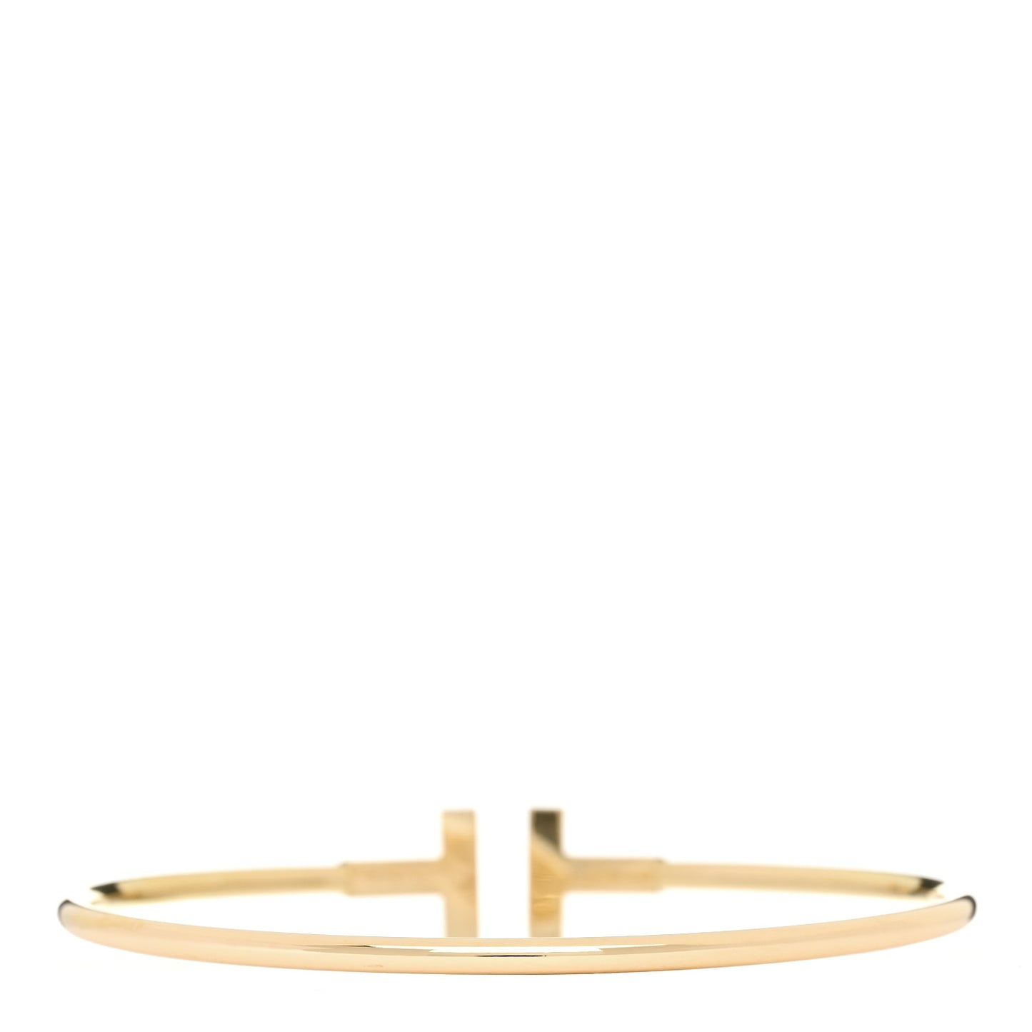 18K Yellow Gold Black Onyx T Wire Bracelet