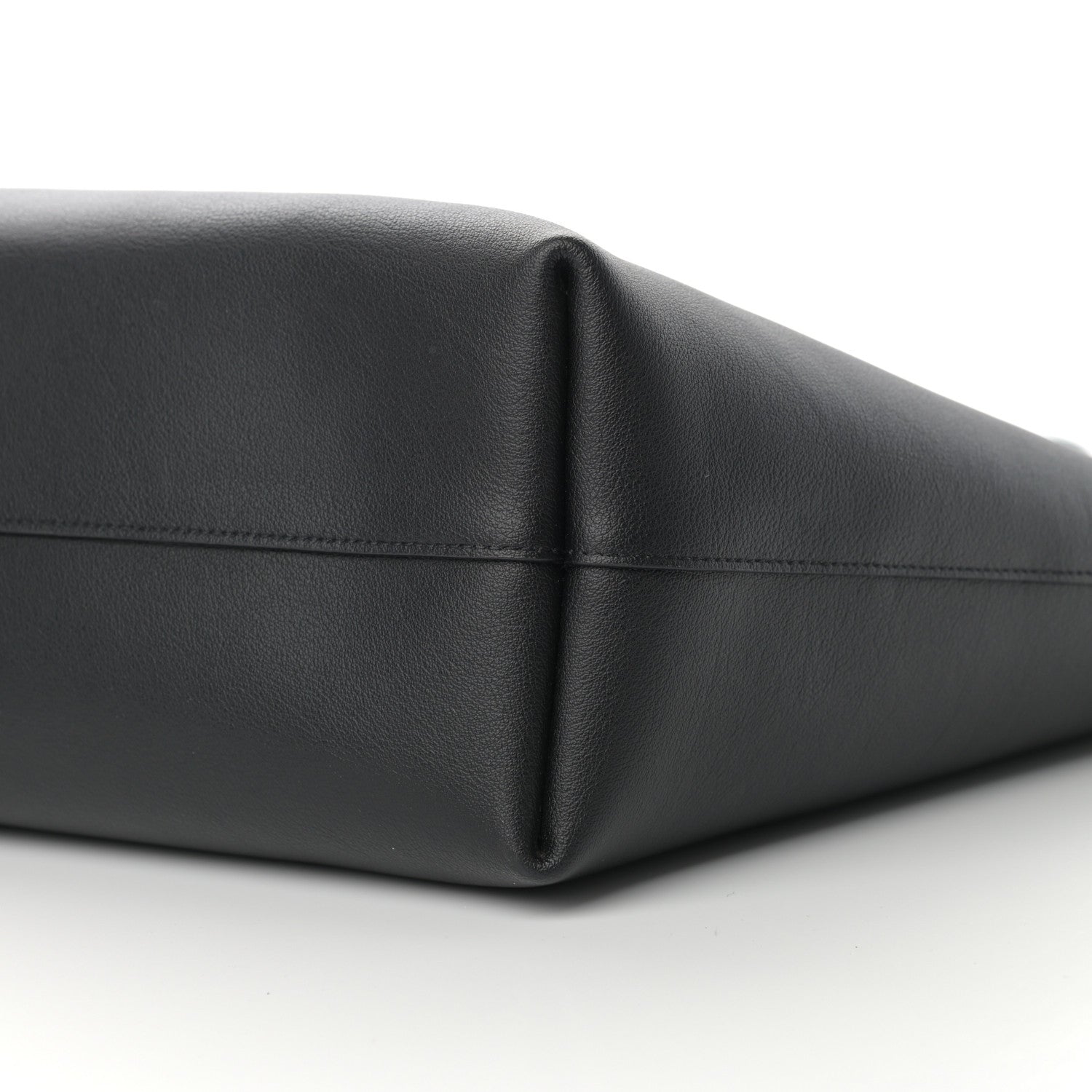 Saint Laurent Calfskin Large Shopping Tote Black 11 of 12