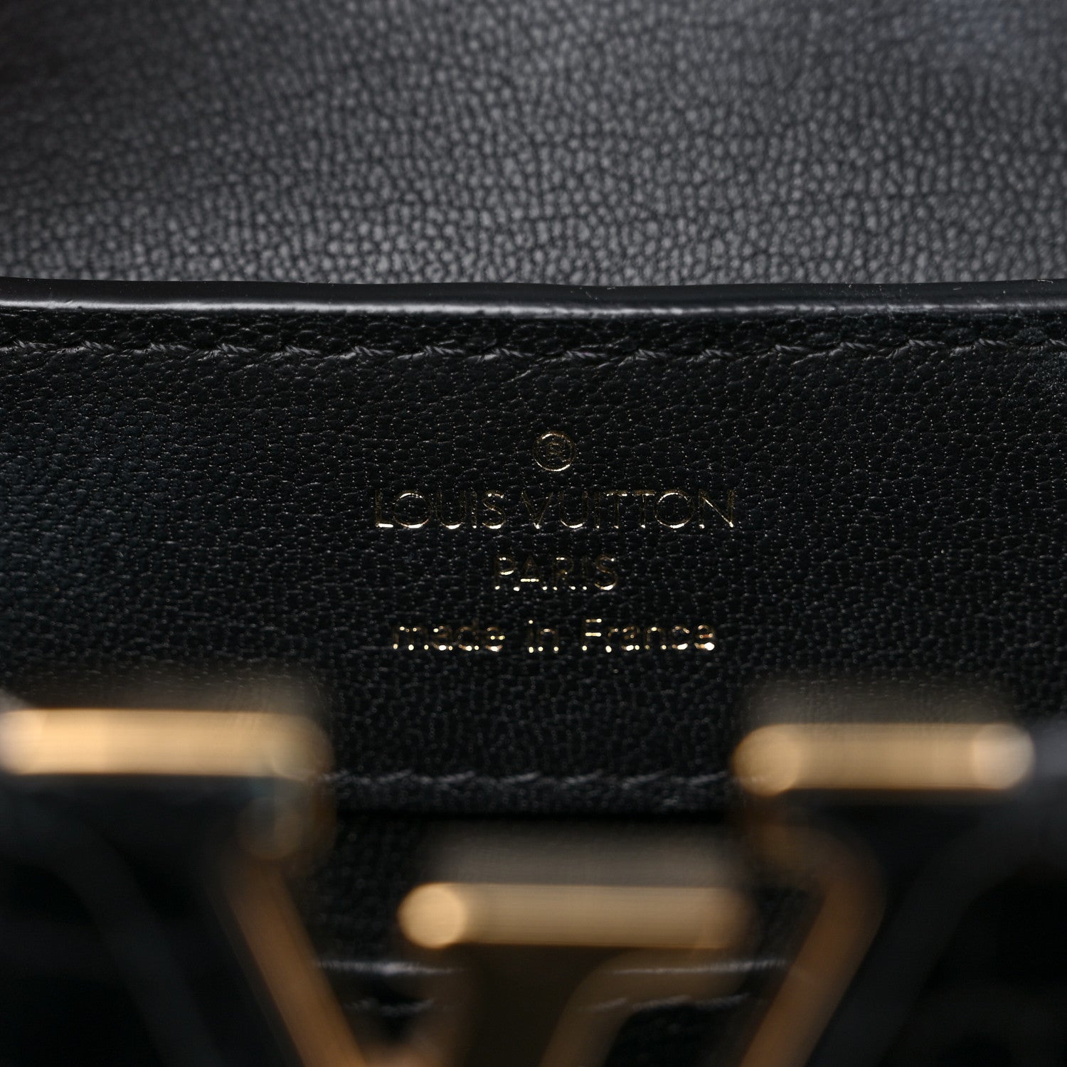 Louis Vuitton Crocodile Mini Capucines Black 6 of 11