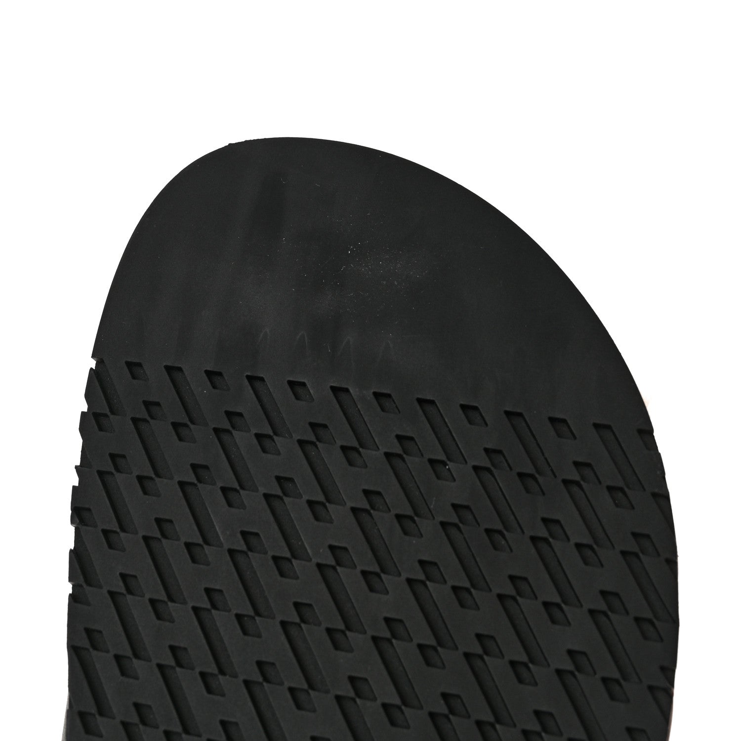 Hermes Calfskin Woolskin Womens Chypre Sandals 36 Black Ecru 8 of 12