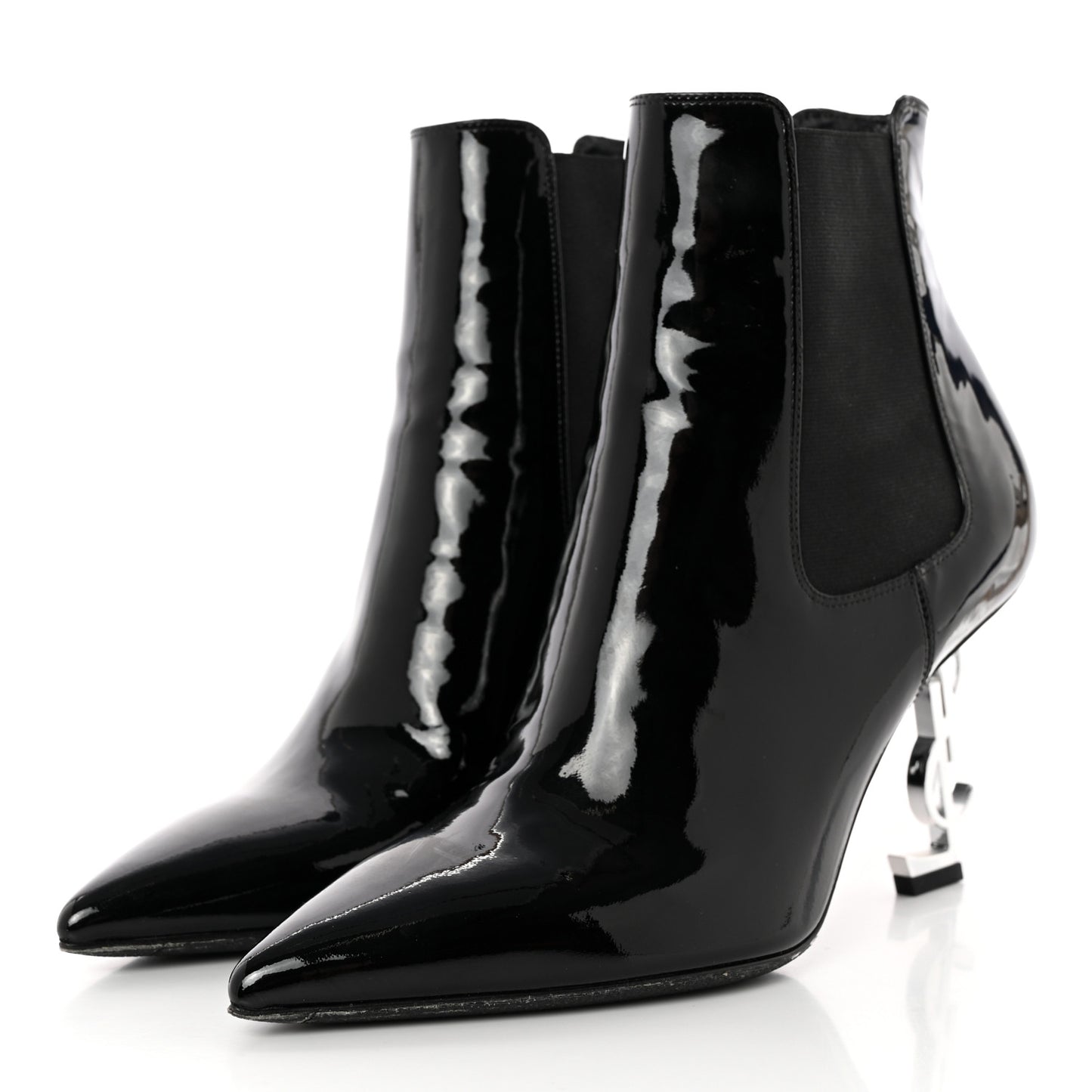 Patent Opyum Ankle Booties 37 Black
