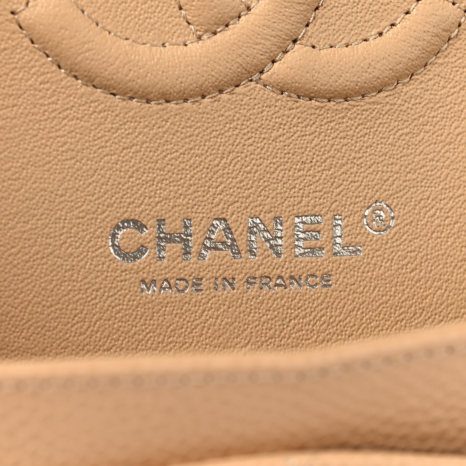 Chanel Caviar Quilted Small Double Flap Beige 6 of 10