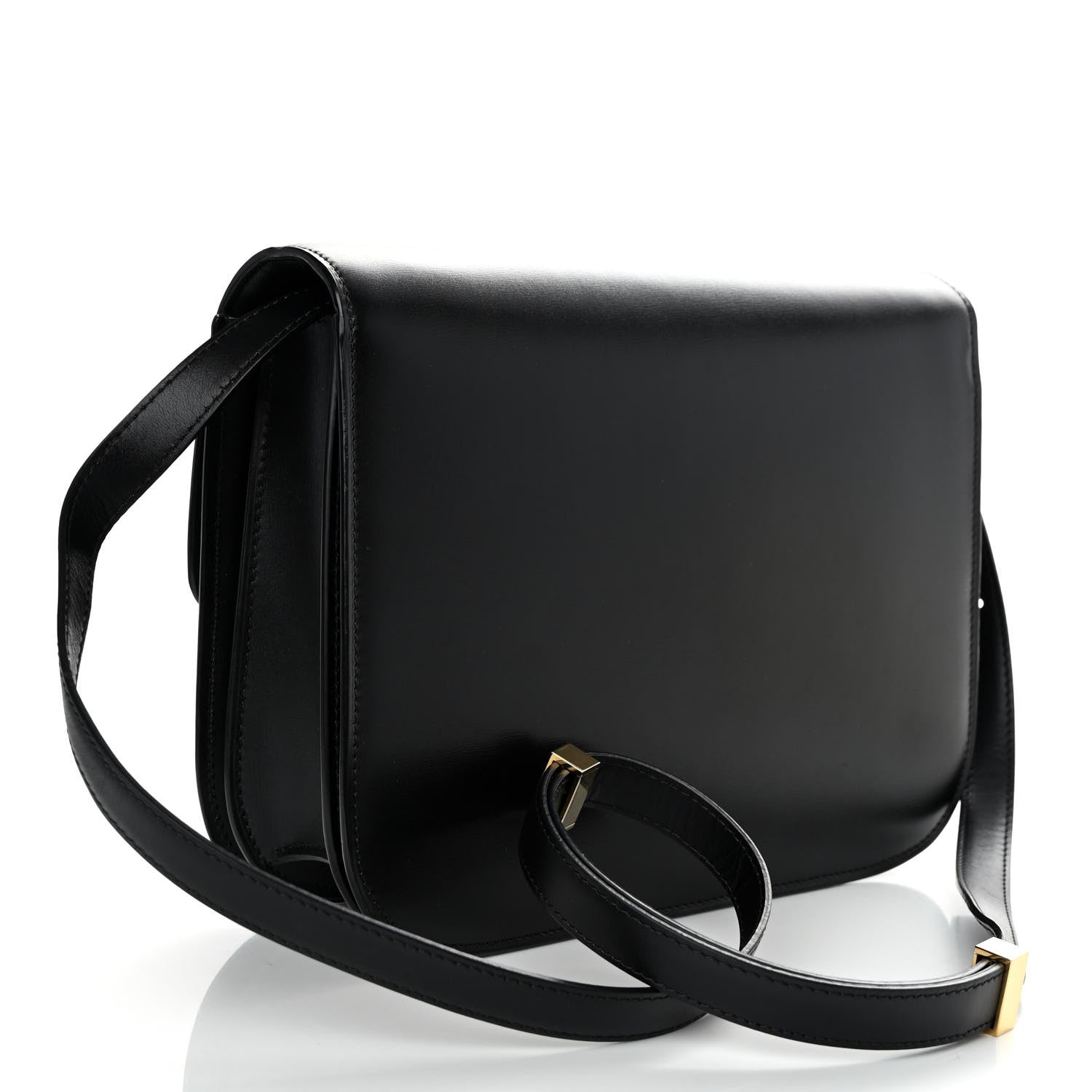 Celine Box Calfskin Medium Classic Box Flap Bag Black 3 of 10