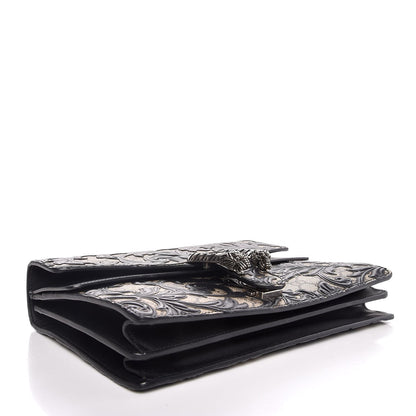 Gucci GG Supreme Monogram Arabesque Medium Dionysus Shoulder Bag Black 4 of 7