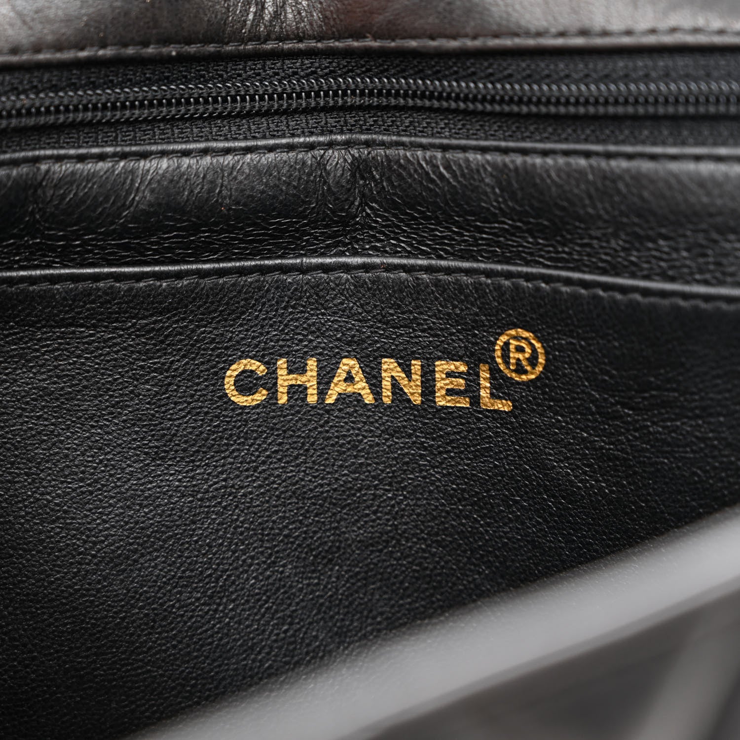 Chanel Lambskin Quilted CC Flap Shoulder Bag Black 6 of 13