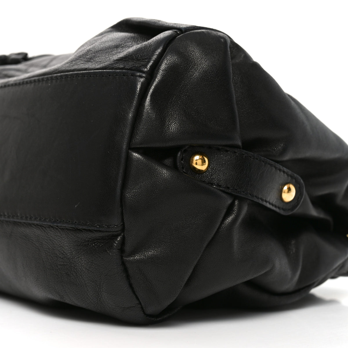 Valentino Garavani Nappa Jardin Rose Framed Duffel Black 9 of 10