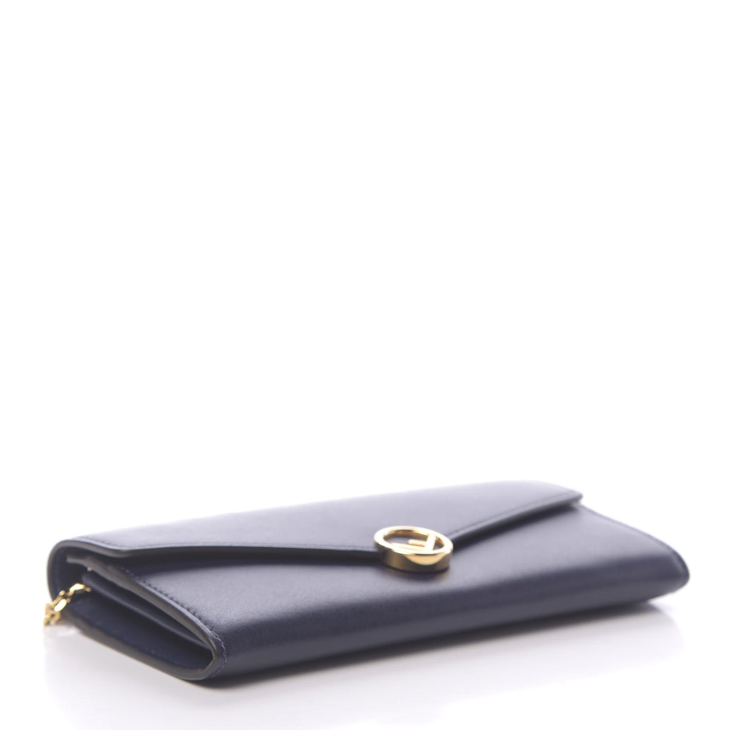 Vitello Liberty Lucido F is Fendi Continental Envelope Wallet On Chain Blueberry