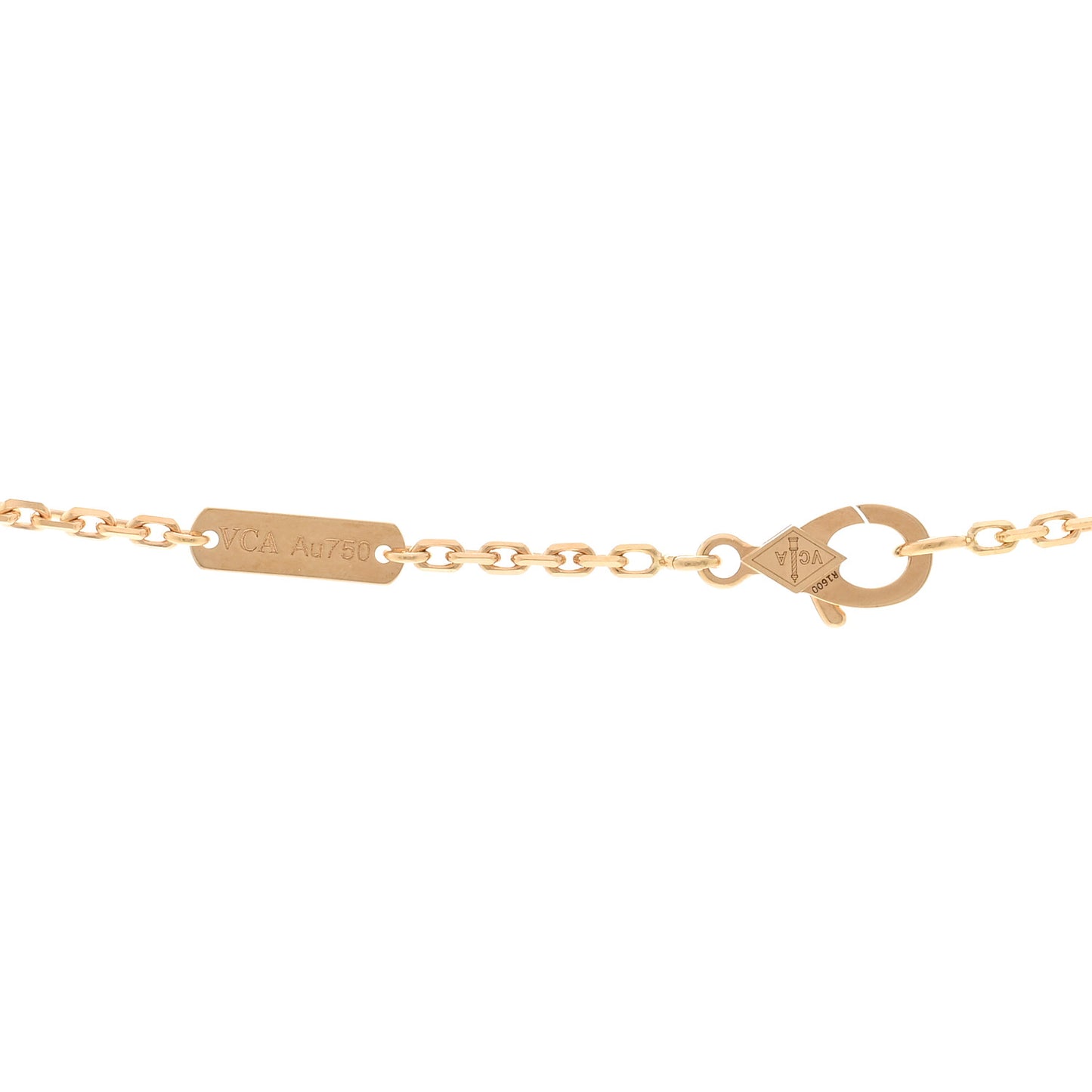18K Yellow Gold Mother of Pearl Magic Alhambra Long Necklace