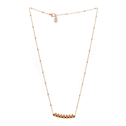 Cartier 18K Pink Gold Garnet Clash de Cartier Necklace 3 of 4