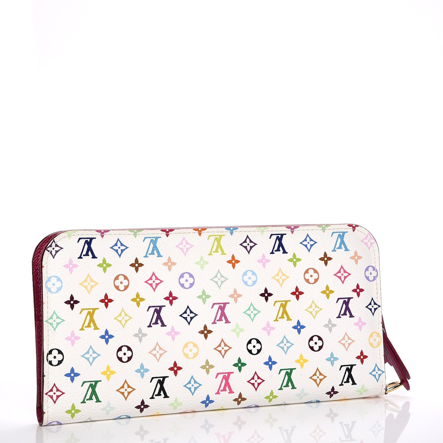 Louis Vuitton Monogram Multicolor Insolite Wallet White Eglantine 3 of 6