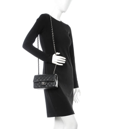 Chanel Caviar Quilted Mini Rectangular Flap Black 2 of 7
