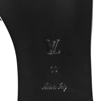 Louis Vuitton Patent Monogram Lock It Flat Mule 39.5 7 of 9