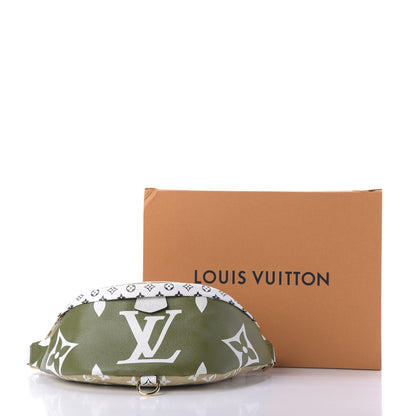 Louis Vuitton Monogram Giant Bumbag Kaki Beige 10 of 10