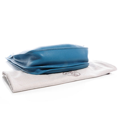 Hermes Taurillon Clemence Evelyne III PM Blue Jean 4 of 7