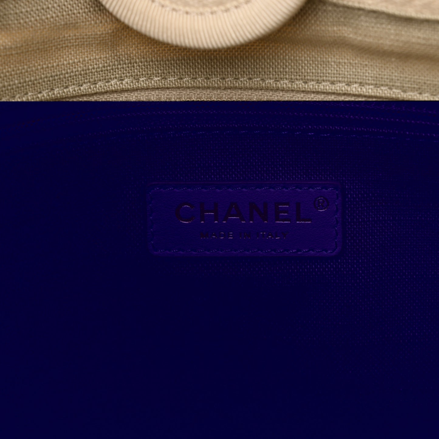Mixed Fibers Medium Deauville Tote White