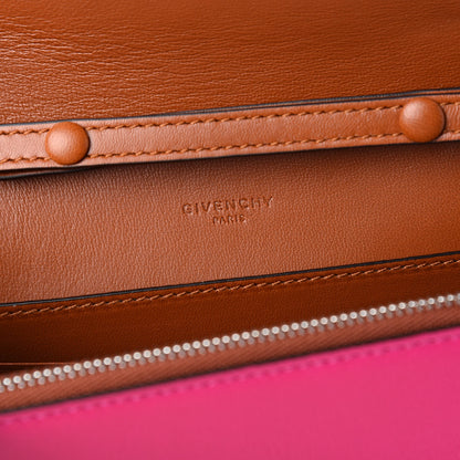 Givenchy Lambskin Emblem Chain Wallet Cyclamen 6 of 10