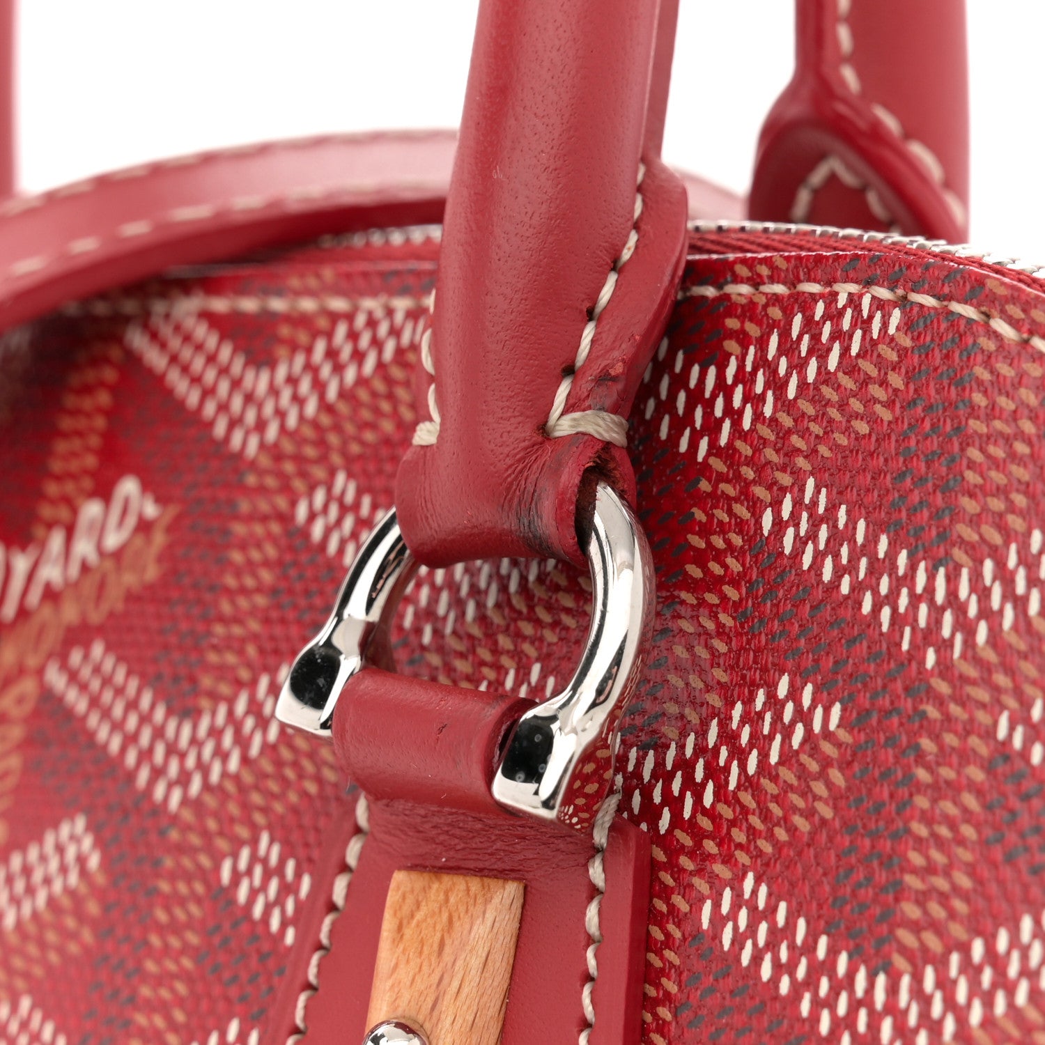 Goyard Goyardine Mini Vendome Red 10 of 10