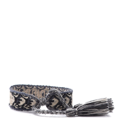Christian Dior Woven Cotton J'Adior Friendship Bracelet Blue 3 of 3