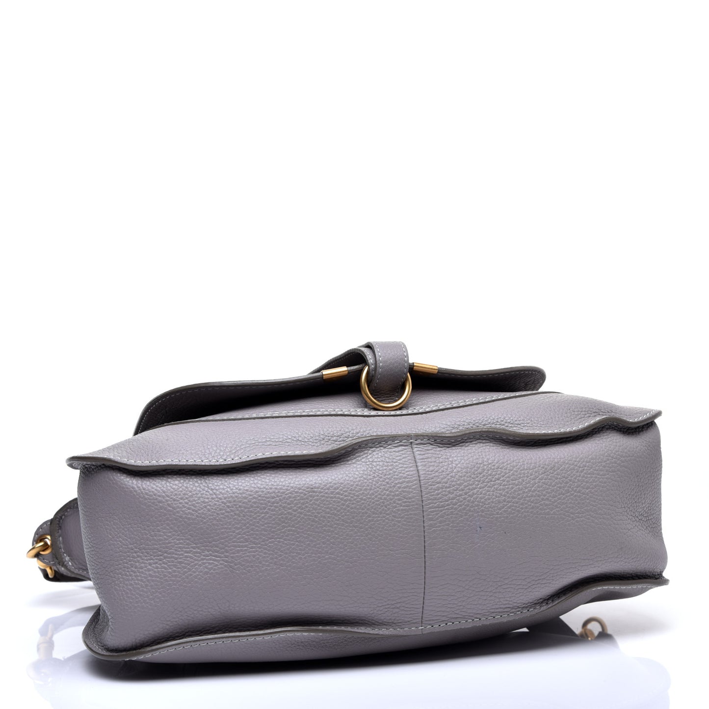 Calfskin Medium Marcie Satchel Cashmere Grey