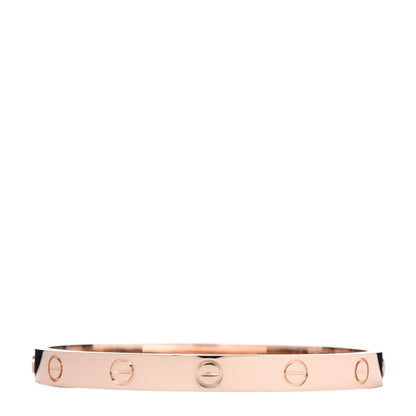 Cartier 18K Pink Gold LOVE Bracelet 17 3 of 4