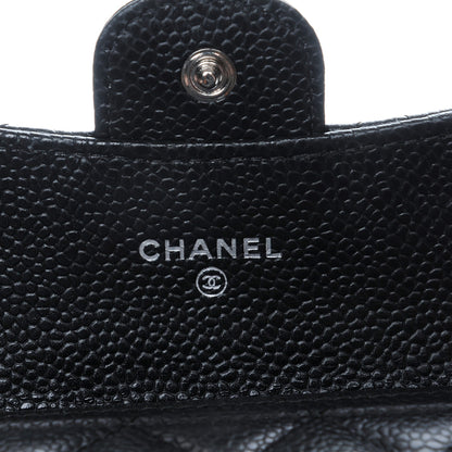 Chanel Caviar Quilted Coin Purse Black 6 of 8