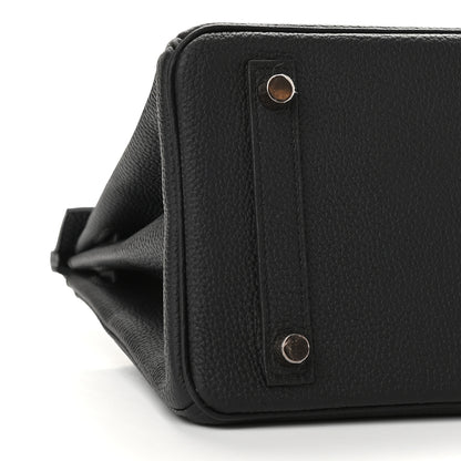 Hermes Togo Birkin 25 Black 8 of 10