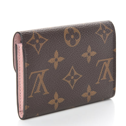 Louis Vuitton Monogram Rosalie Coin Purse Rose Ballerine 2 of 5