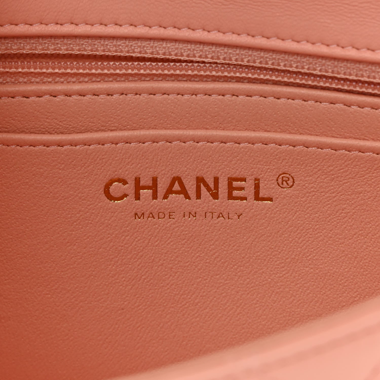Chanel Lambskin Quilted Mini Rectangular Flap Light Pink 6 of 11