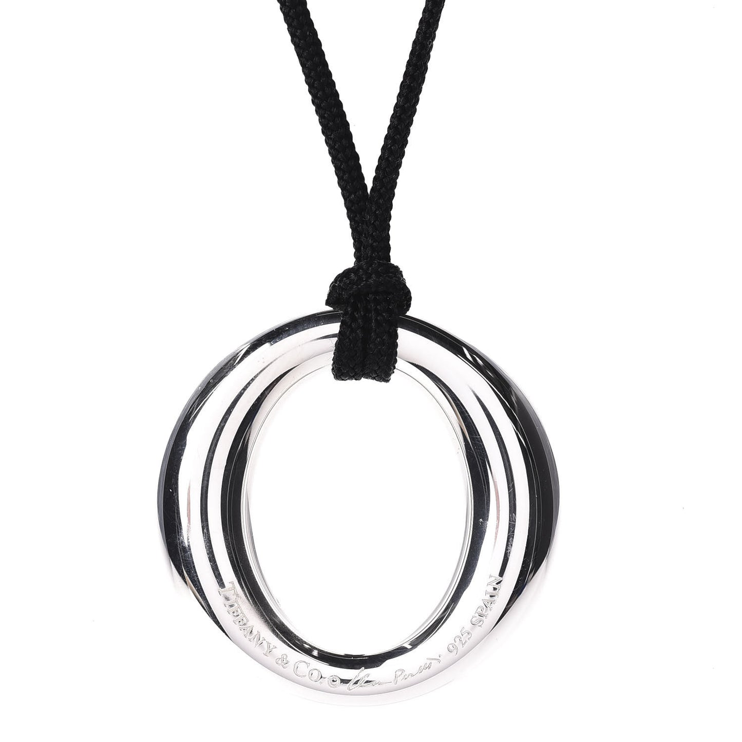 Sterling Silver Elsa Peretti Sevillana Pendant Necklace