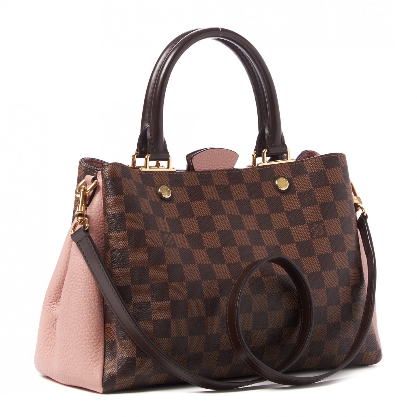 Damier Ebene Cuir Taurillon Brittany Magnolia